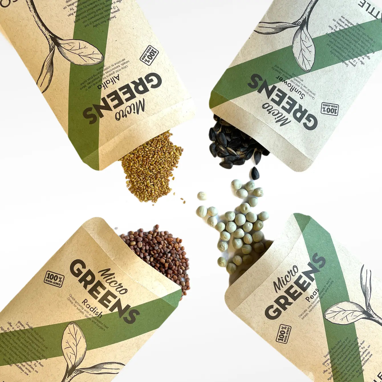 Seattle Seed Company microgreens sampler pack