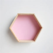 Hexagonal Wall Shelf