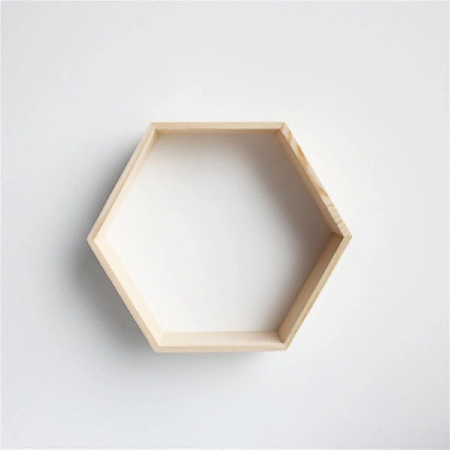 Hexagonal Wall Shelf