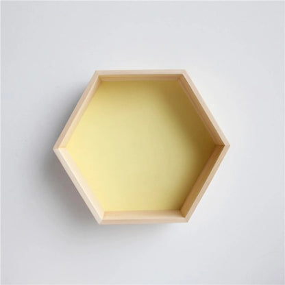 Hexagonal Wall Shelf