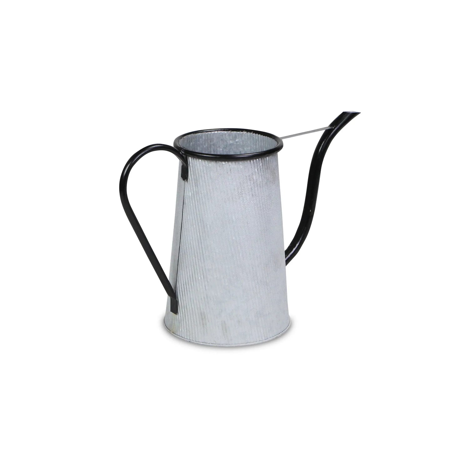 Galvanized Metal Flowers Garden Decorative Watering Can