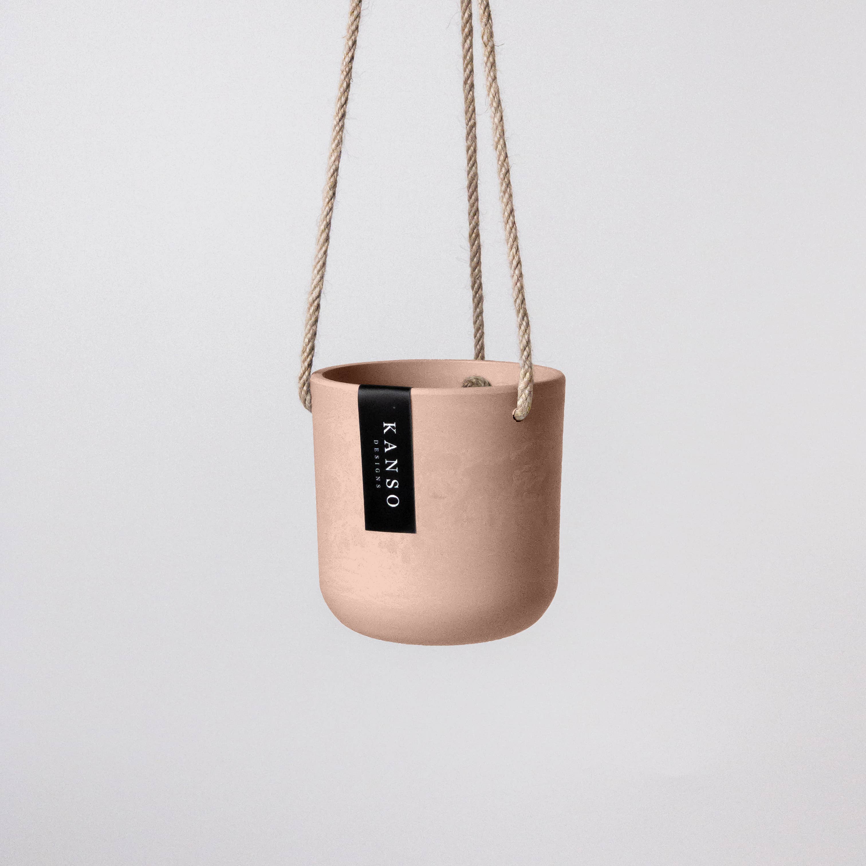 4" Signature Stone Hanging Planter Pot