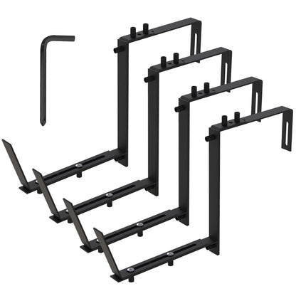4Pcs Adjustable Planter Box