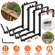4Pcs Adjustable Planter Box
