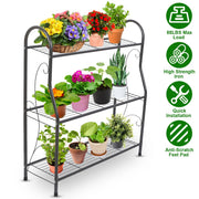 3 Tier Plant Stand Shelf Flower Pot Holder Display Rack