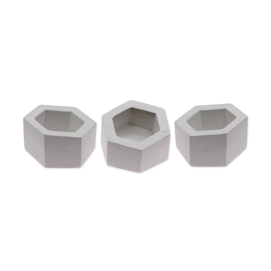 Hexagonal Cement Planter