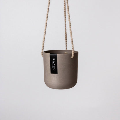 4" Signature Stone Hanging Planter Pot