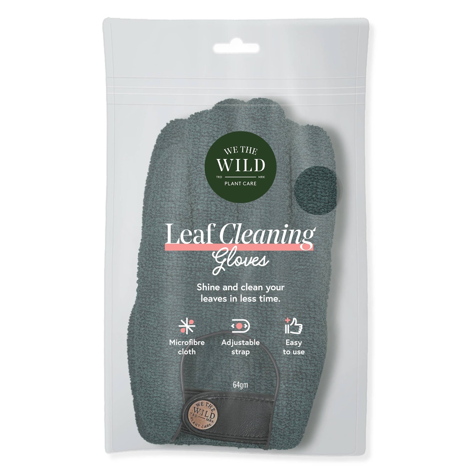 Microfiber Leaf Cleaning Gloves – Green – Default Title