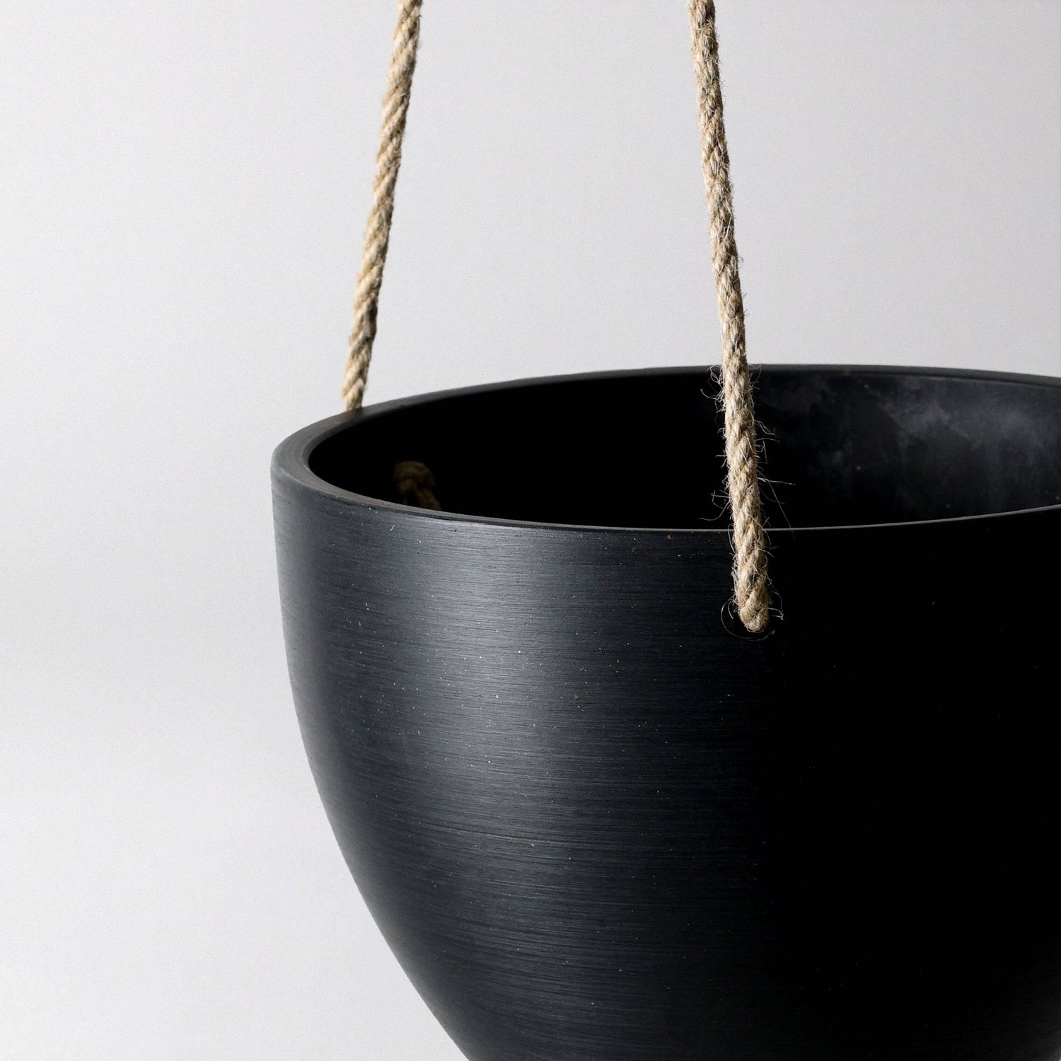 8"  Signature Stone Hanging Planter Pot