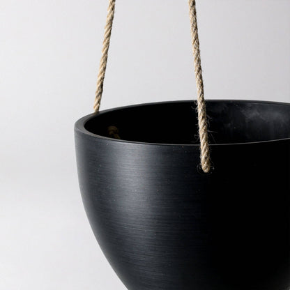 8"  Signature Stone Hanging Planter Pot