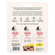We The Wild Plant Care USA Gnat Sticky Traps with Tin Box – 16 Pack