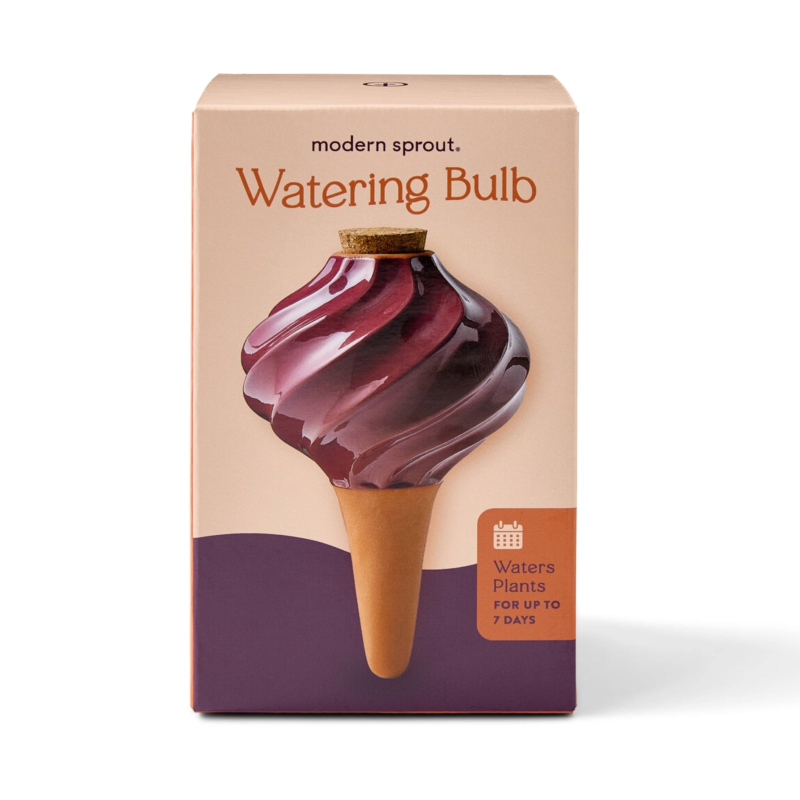 Terracotta Watering Bulb – Sage