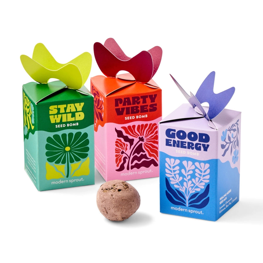 Seed Bomb - Wildflower &amp; Herb Seed Ball – Stay Wild