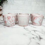Mini Pink Cachepots