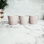 Mini Pink Cachepots