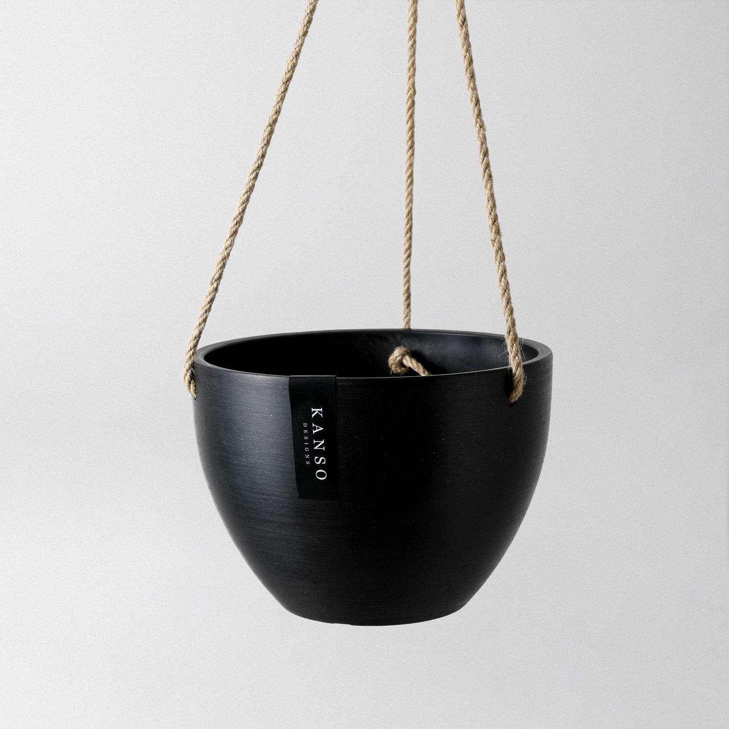 8"  Signature Stone Hanging Planter Pot