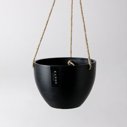 8"  Signature Stone Hanging Planter Pot