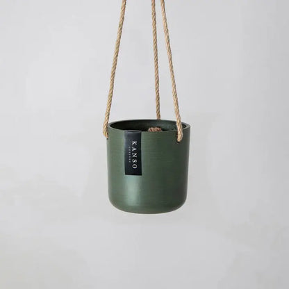 4" Signature Stone Hanging Planter Pot