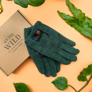 Microfiber Leaf Cleaning Gloves – Green