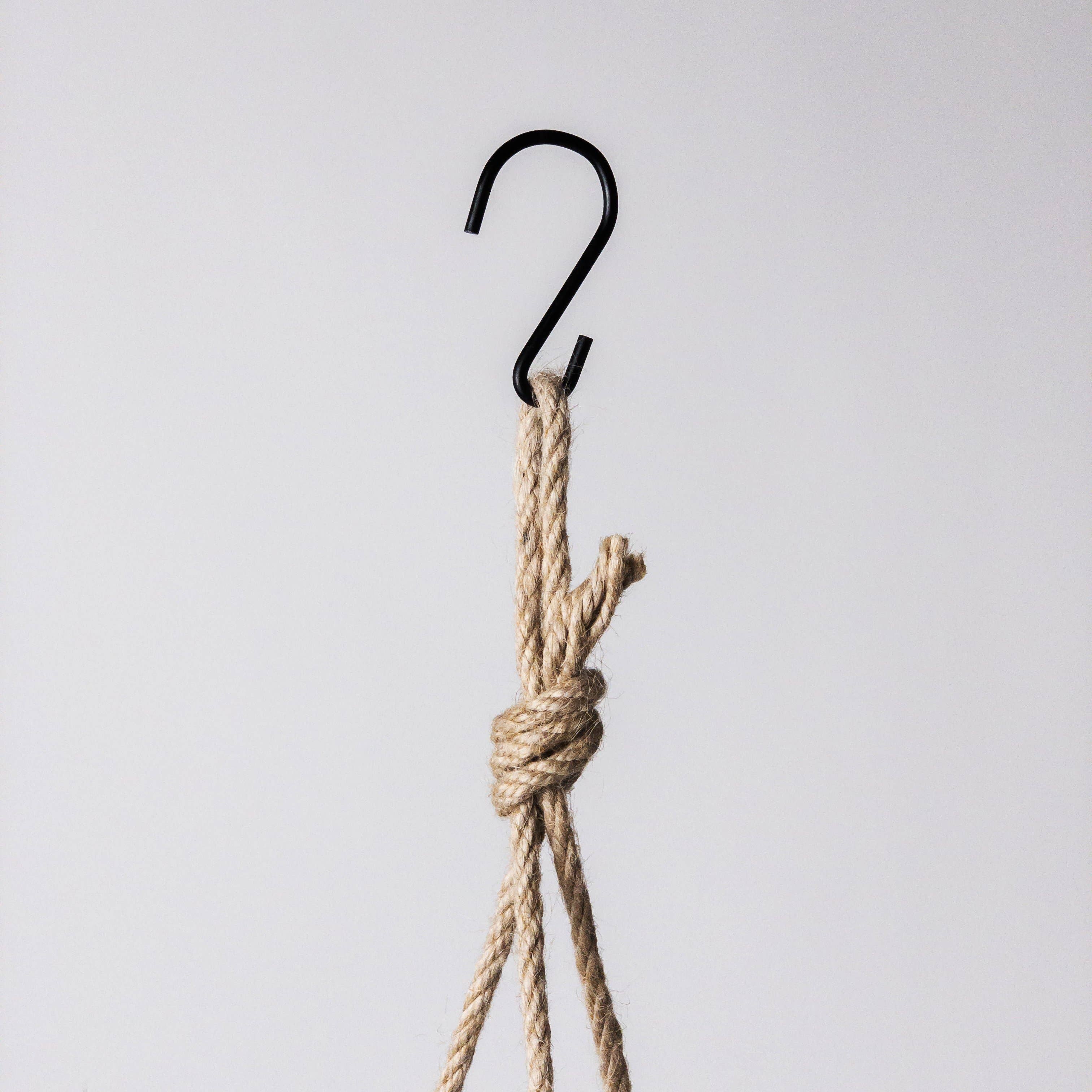 8"  Signature Stone Hanging Planter Pot