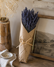Dried Lavender Bundle – Lavender Gift for Her, Hand Wrapped California Lavender Bouquet