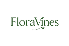 FloraVines clean logo design