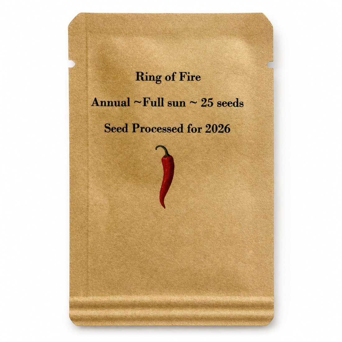 Ring of Fire Cayenne Pepper Seeds – 25 Hot Pepper Seeds
