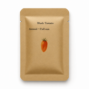 Blush Tomato Seeds – Heirloom Striped Orange-Yellow Plum, Open Pollinated, 25 Count